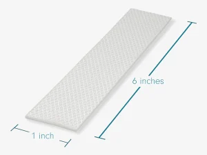 NewGel+ Miếng dán silicone trong suốt dạng dải, kích thước 1"x6" (2.5x15.2cm), 1 miếng/hộp